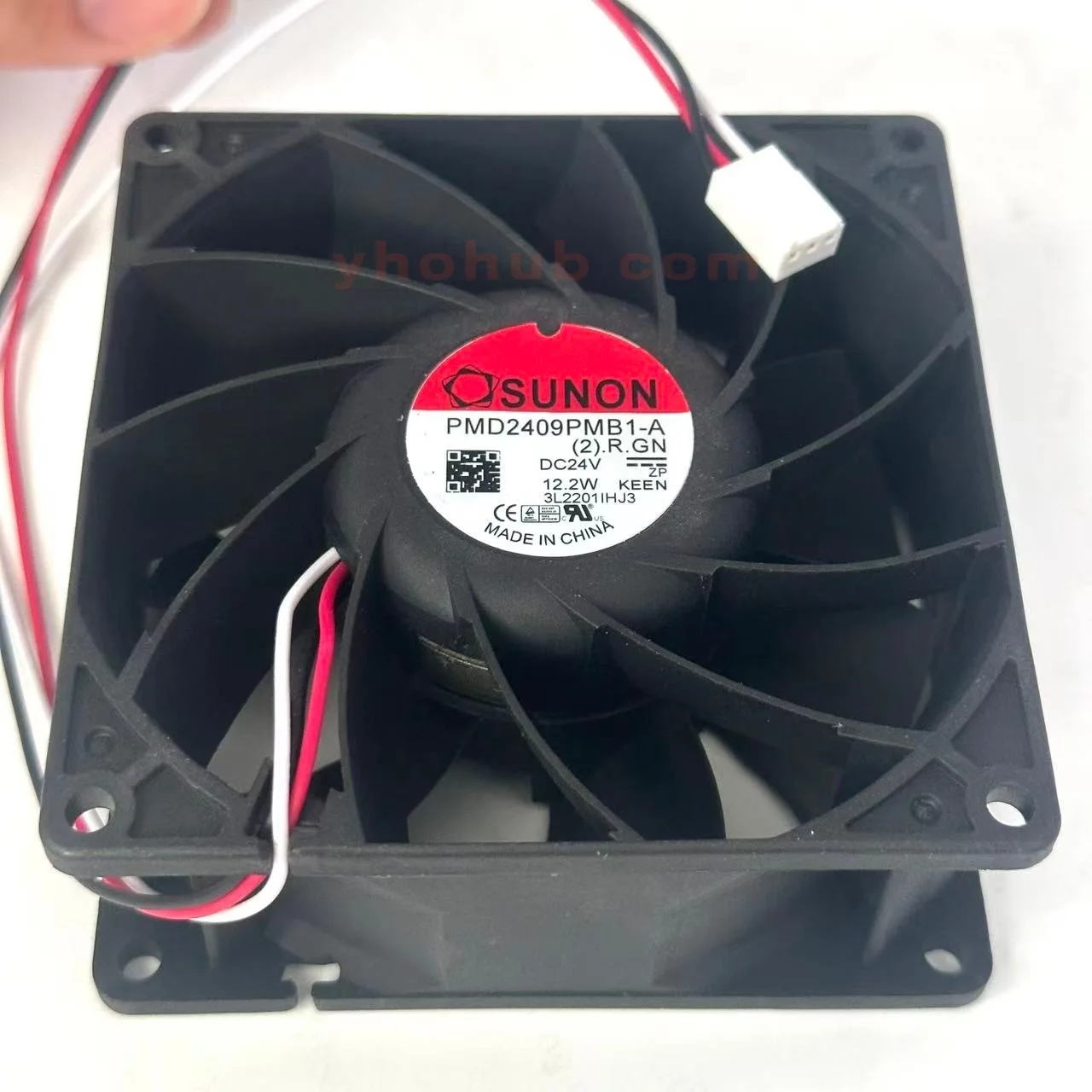 SUNON PMD2409PMB1-A (2).R.GN DC 24V 12.2W 92x92x38mm Server Cooling Fan