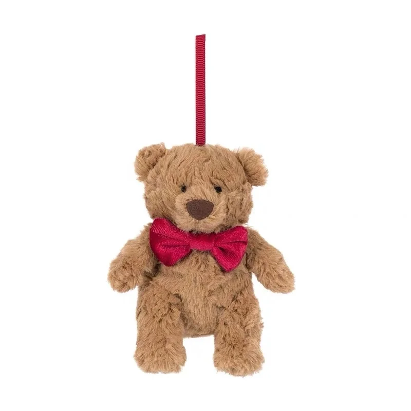 

Плюшевая игрушка-подвеска Jellycat Barcelona Bear (Великобритания) для зимнего декора, подарок, кукла, новинка к Рождеству 2025 года