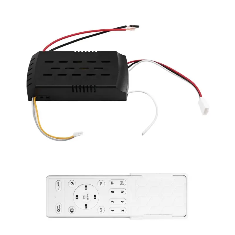 A92Z Ceiling Fan Light Controller 24V 30W Inverter Motor AC 220V Stepless Dimming Temperature Control Color Adjustment 433
