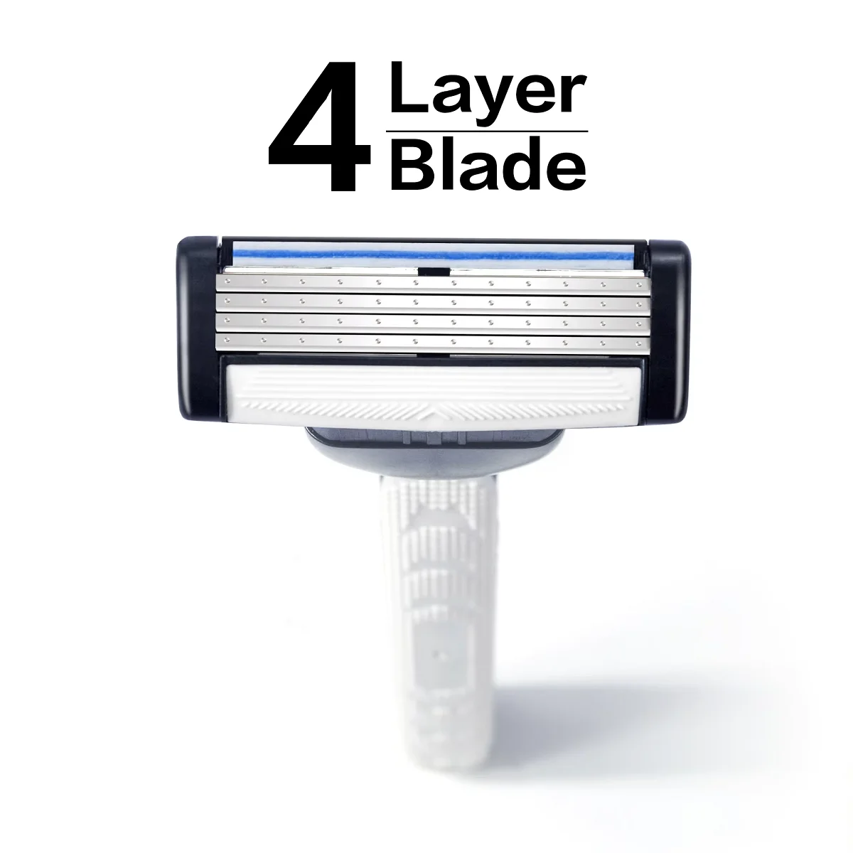 High Quality Man Safety Razor Blade 4 Layer German Stainless Steel Shaving Cartridges Compatible Mach 3 Shaver Replaceable Blade