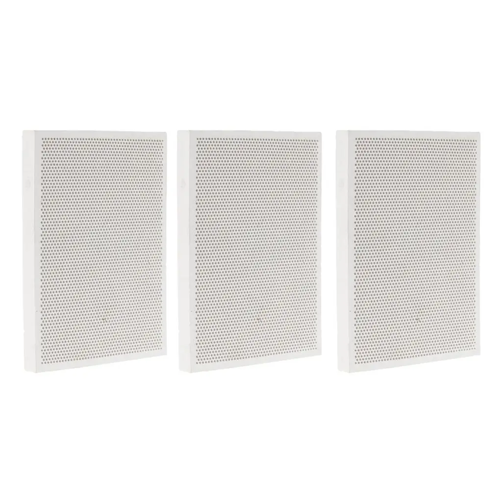 חבילה של 3 בידוד לבנים refractory לבנים עבור מתכת ריתוך, עיבוד תכשיטים עיבוד קרמי דבש קרמי