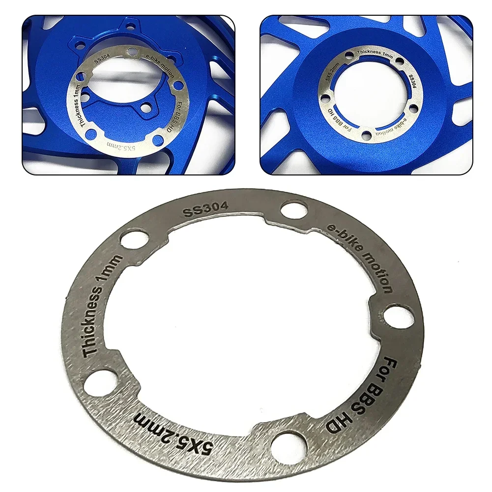 Electric Bicycle Chainring Washer For BAFANG BBSHD Chain Ring Offset Correction Spacer Gasket Ebike Accessories electric bike