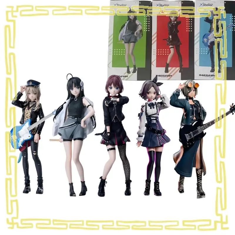 

Оригинальная коллекционная фигурка Sega Girls Band Cry: Кавараги Момока, Субару Ава, Рупа, Эбизука Томо, Исери Нина, Xstellar – модель для коллекционеров, игрушка, подарок