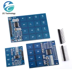 TTP224 \TTP226 \TTP229 Jog Digital Touch Switch Sensor 1/4/8/16 Channel Touch Key Capacitive Module