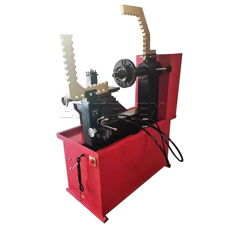 High Precision rim repairing machine/ wheel straightening machine/ car tire straighten equipment without turning tool