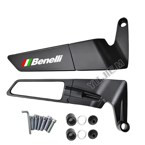 Регулируемые Боковые Зеркала Для Мотоциклов BENELLI 502C 752X 902S Leoncino TNT125 300 600 899 - Комплект Зеркал Заднего Вида...