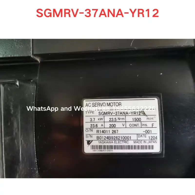 Used OEM disassembled parts SGMRV-37ANA-YR12 electrical machinery Functional test OK