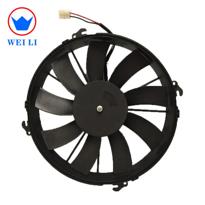 China Factory Directly Selling New 12 Inch 9 Blades LNF22019 Bus Air Conditioner Condenser Axial Fan Refrigeration Fan In Stock