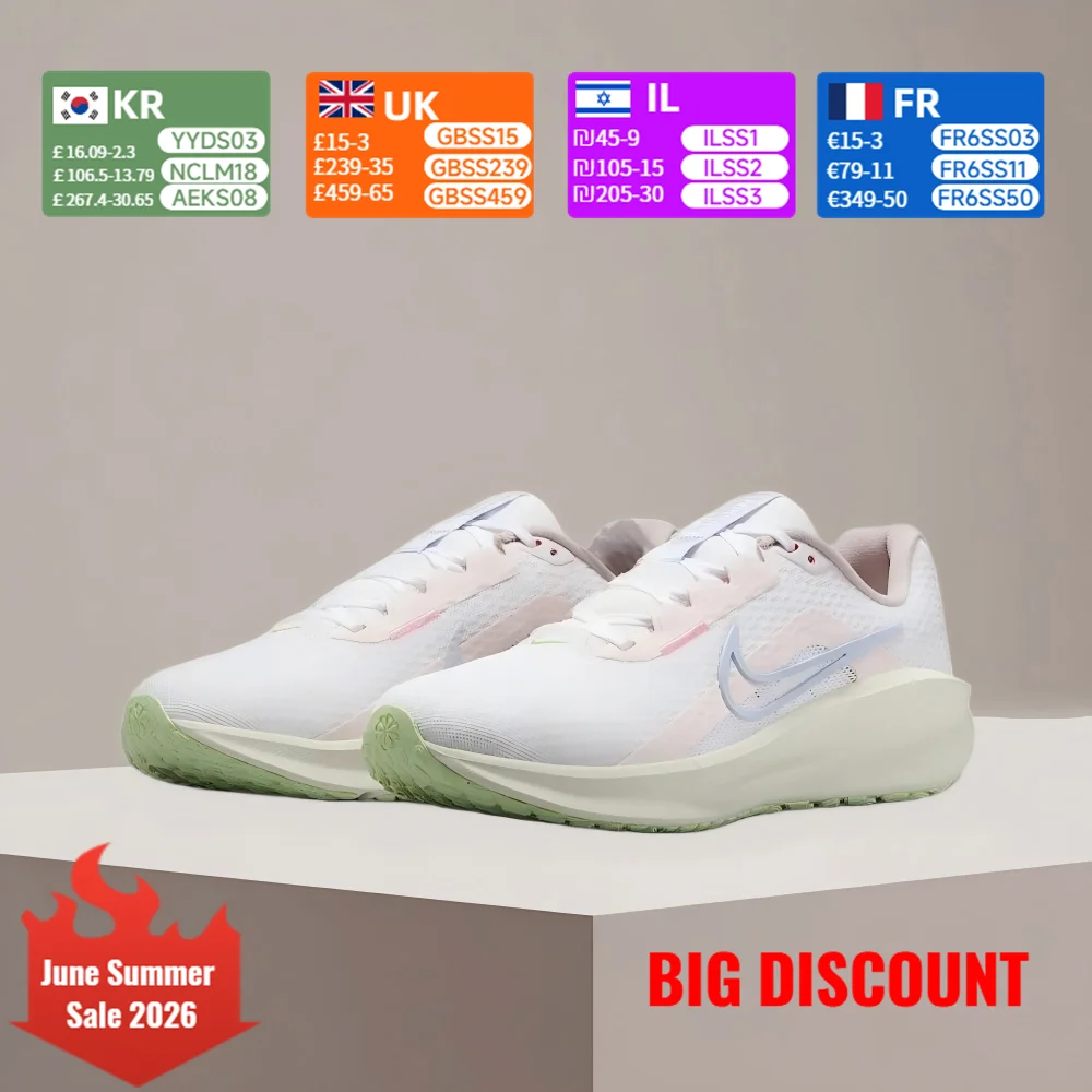 

Nike DOWNSHIFTER 13 Comfort Cushioning Breathable Support Low-Top Casual Running Shoes Unisex Style IH0641601