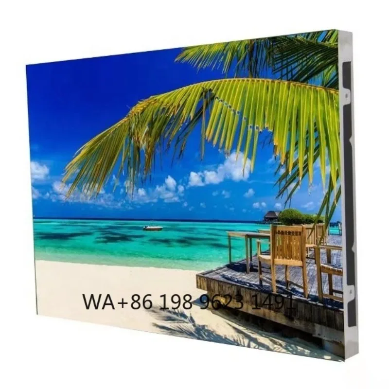 4K 8K Small Pixel Pitch LED Screen  Front Service Indoor Fixed HD Video Wall Commercial Advertising Display Panel