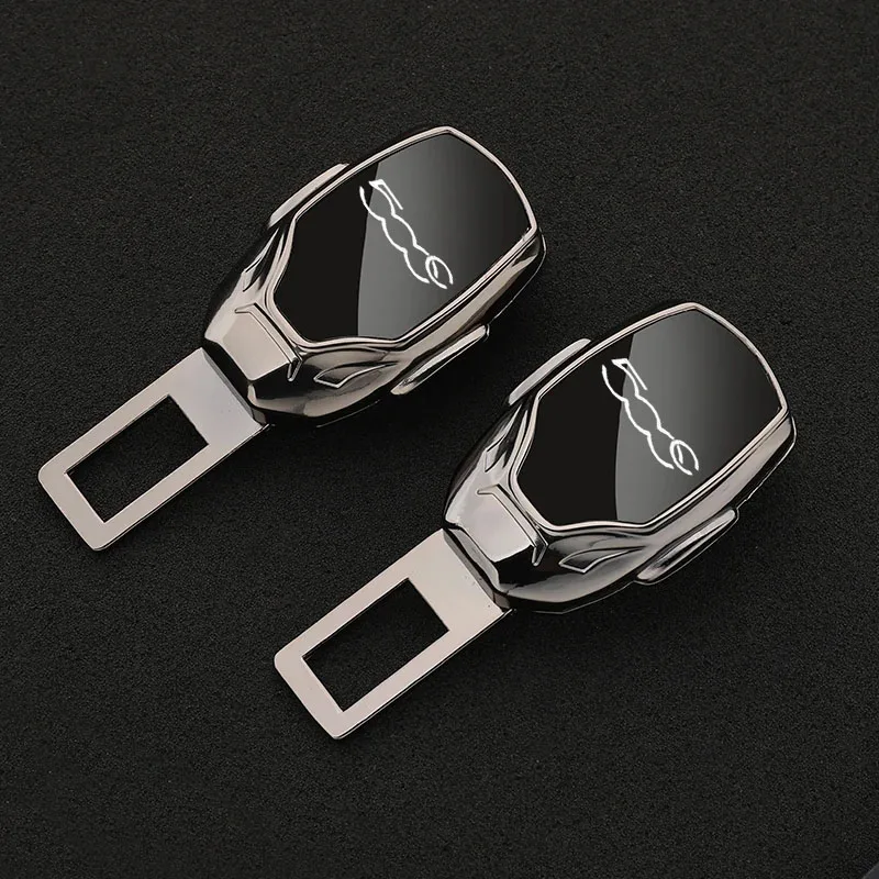 

Car Seat Belt Extension Plug Metal Seat Belt Clip Adjustable Extender For 500 500C 500e 500L 500X 595 695 PUNTO Auto Accessories