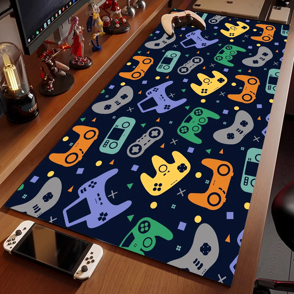 Bilgisayar oyun aksesuarları kaymaz Anime kilim Xxl Mousepad P-PS5 sümen Mousepad Pc oyun kabine klavye halı