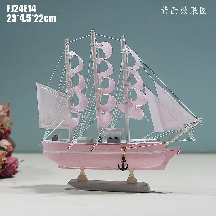 DIY Wooden Scale Model Ship Assembling Building Kits    Sailboat Toys Sailing  Assembled  Kit Kid Gift
