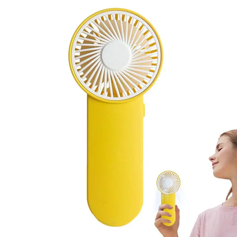 

Personal Mini Fan Mini Battery-Powered Personal Fan Portable Personal Handheld Fan Cute Silent Cooling Fan For Traveling Beach