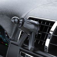 1PC 17mm Car Air Outlet Metal Hook Clamp Upgrade Ball Head Base For Car Air Vent Clip Mount Car Phone Holder Accessories