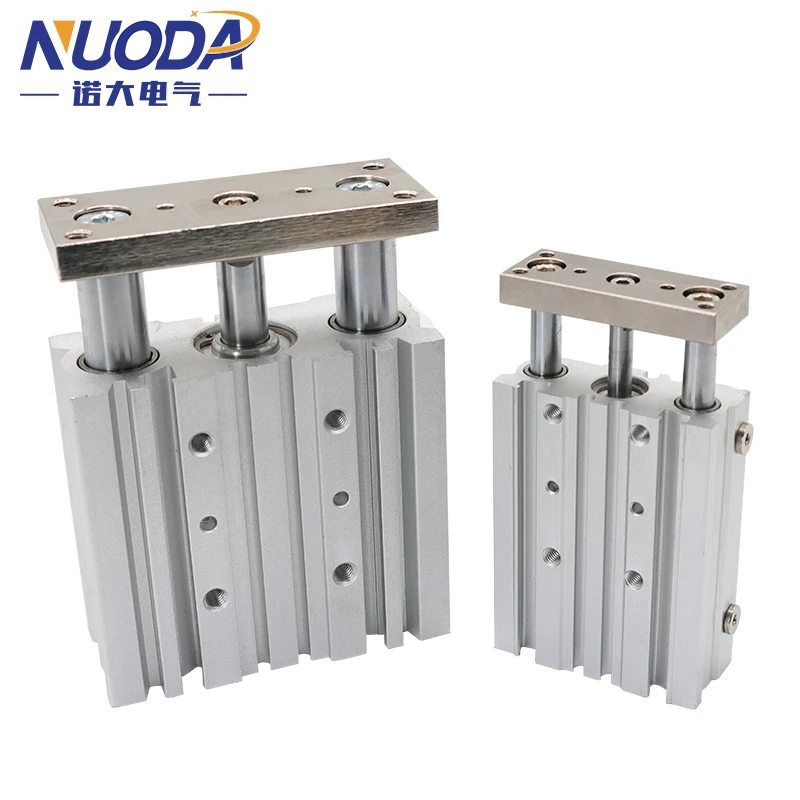 MGPM Type Pneumatic Compact Guide Cylinder MGPM12 MGPM16 MGPM20 MGPM25 MGPM32 MGPM40 MGPM50 MGPM63 MGPM80 Stroke 10mm-300mm