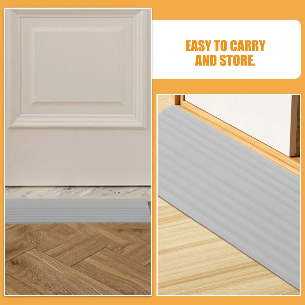 

2Pcs Floor Threshold Ramp for Robot Vacuum Cleaner Climbing Barrier Doorway Shed Ramp Access Pad Home Slope Ramps