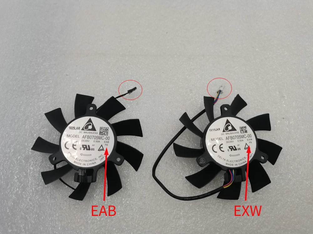 NEW COOLING FAN FOR AFB0705MC-00 EAB EXW 5V 0.5A EAL62481002 FHS-A070013B-1886 FHSA7013B-1843