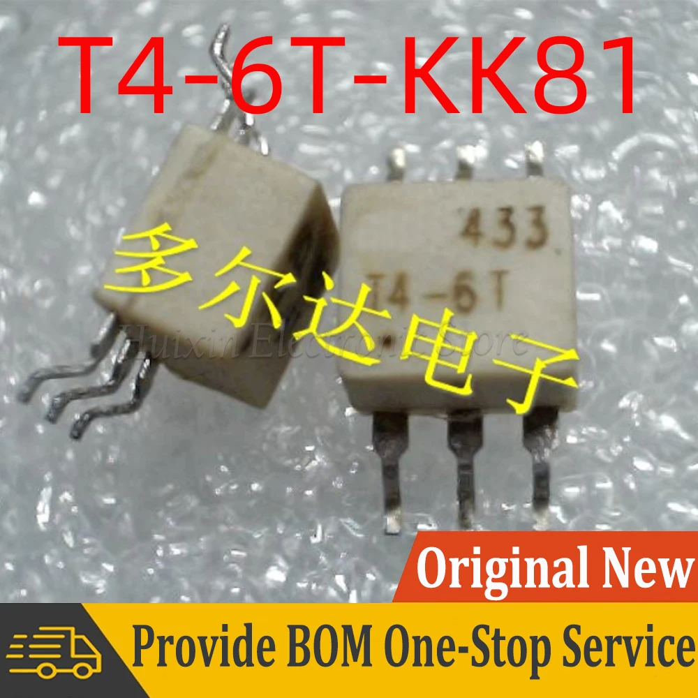 1pcs T4-6T-KK81 T4-6T RF Transformer 1:4 CORE WIRE Transformer Frequency 0.02 - 250 MHz 50Ω 50ohm SMT new