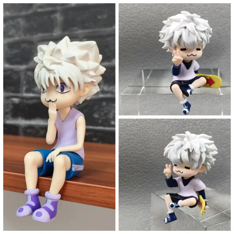 

Anime Hunter X Hunter Figurine GON·FREECSS Killua Zoldyck Action Figures Meruem PVC Model Q-version Collection Ornament Doll Toy