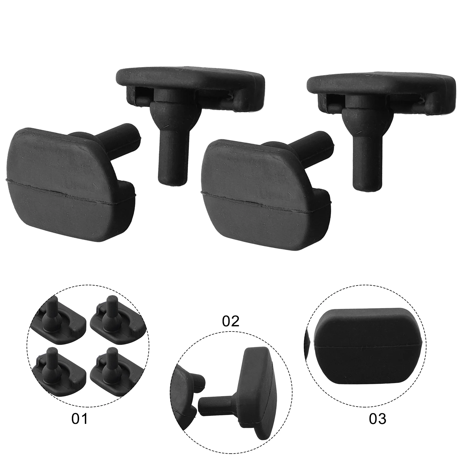 Extend the Lifespan of Your Air Fryer with Silicone Replacement Tips Compatible with For Gourmia GAF838 GAF686 GAF798