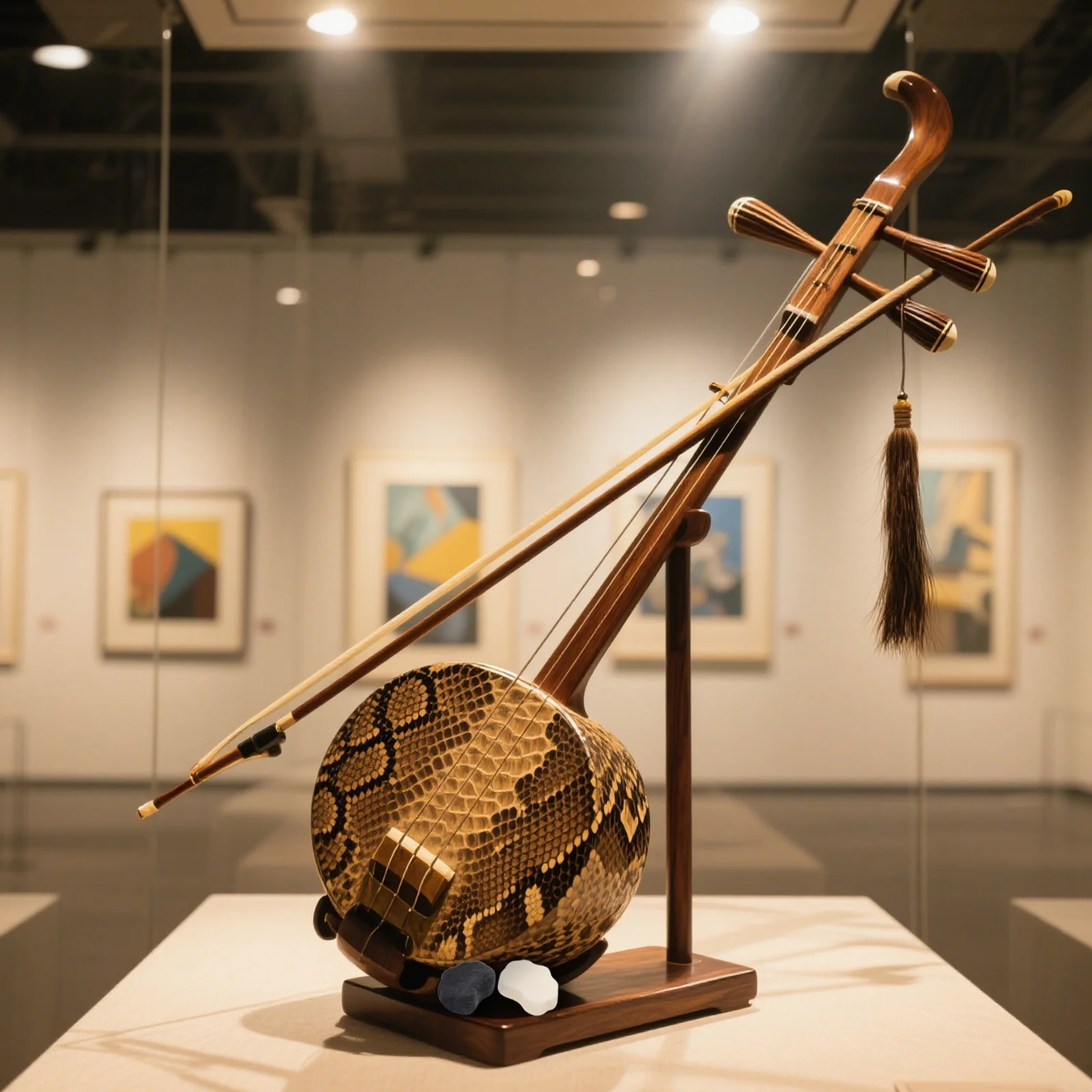 

2Pcs Erhu Sound Filter Pads Wool Material Noise Cancelling Mutes for Beginners and Professionals Erhu Noise Reducer Pads