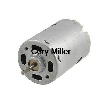 DC 12V 13500RPM 3A 1900g.cm Round Mini Motor for Massage Machines