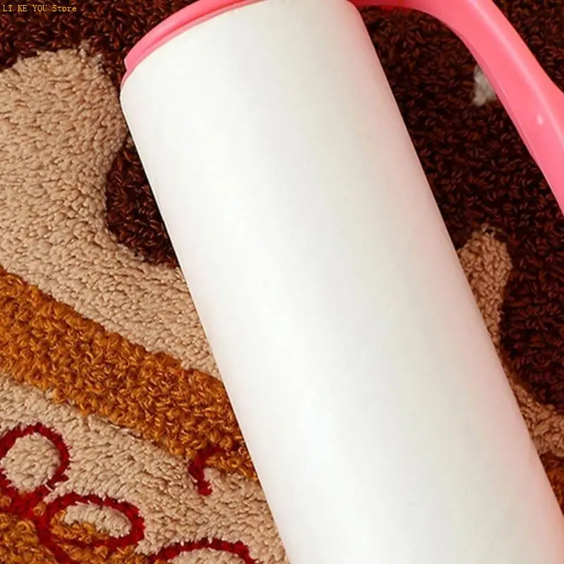 W3JE and Soft Corals Fleece Hand Towels Adorable Cake Design Highly Absorbent Cleaning Rag for MultiPurpose Use