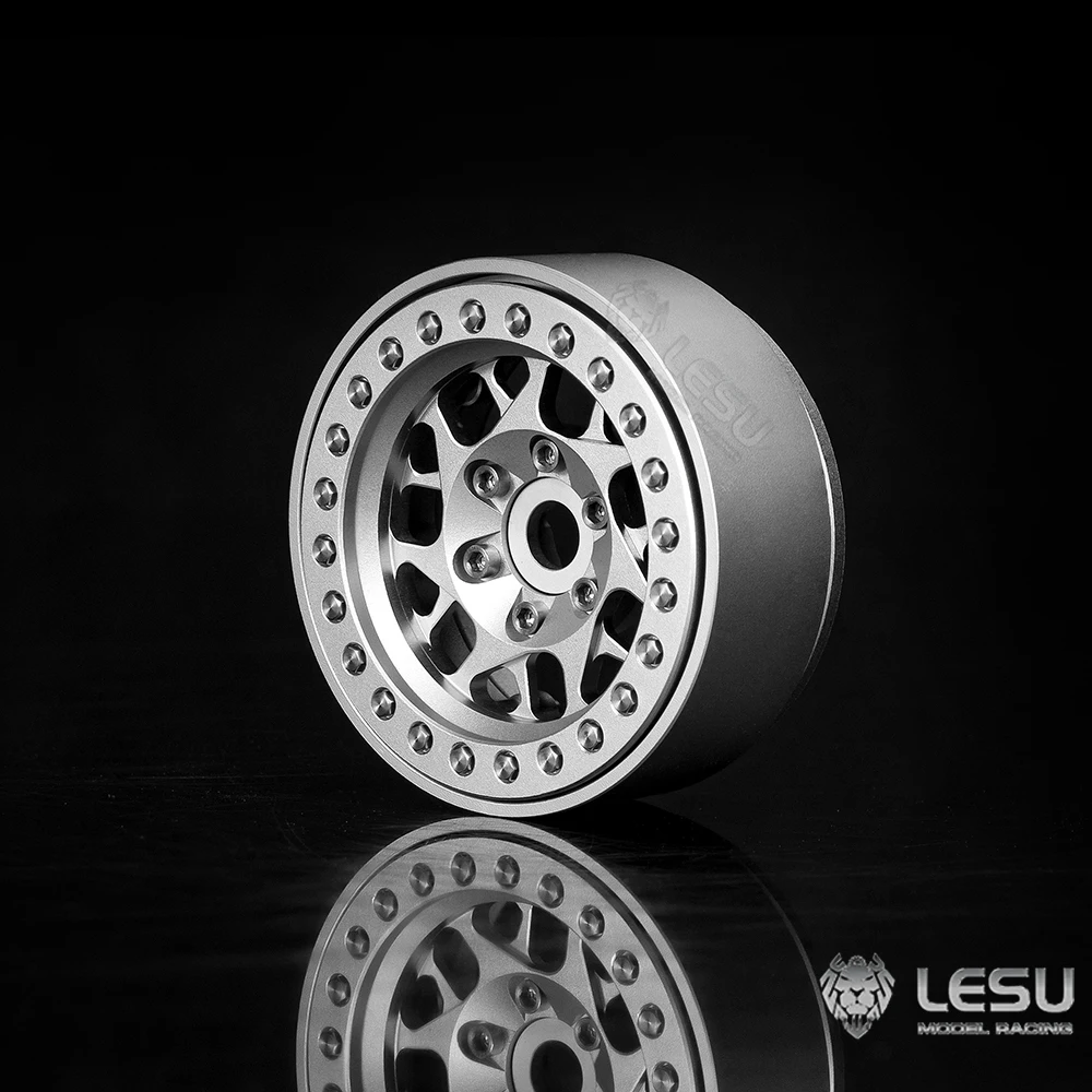 LESU RC محور عجلات معدني 1.9 بوصة أجزاء ل 1/10 على الطرق الوعرة سيارة الزاحف التحكم عن بعد المركبات اكسسوارات اللعب نموذج TH22955 #5