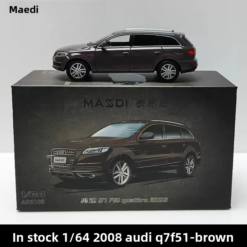 

Diecast 1/64 Scale Audi Q7 FSl Alloy Car Model Collectible Toy Gift Souvenir Display Ornament