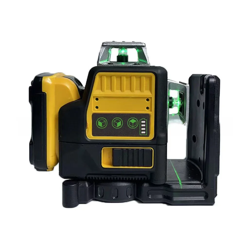 Factory high accuracy infrared ray 12 line wall and ground-level spirit level 4D all-around wall laser level DW088-2