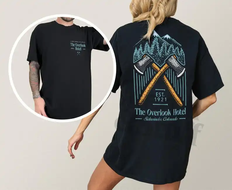 The Overlook Hotel T-Shirt: Retro Room 237 Horror Movie Graphic Tee