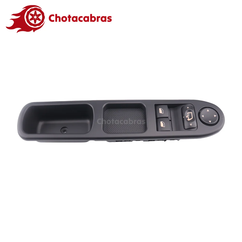 6554E4 nuevo interruptor de ventana eléctrica delantera del conductor del lado posterior del coche para Peugeot 307 2001 2002-2008 96351622 XT 6554.E4