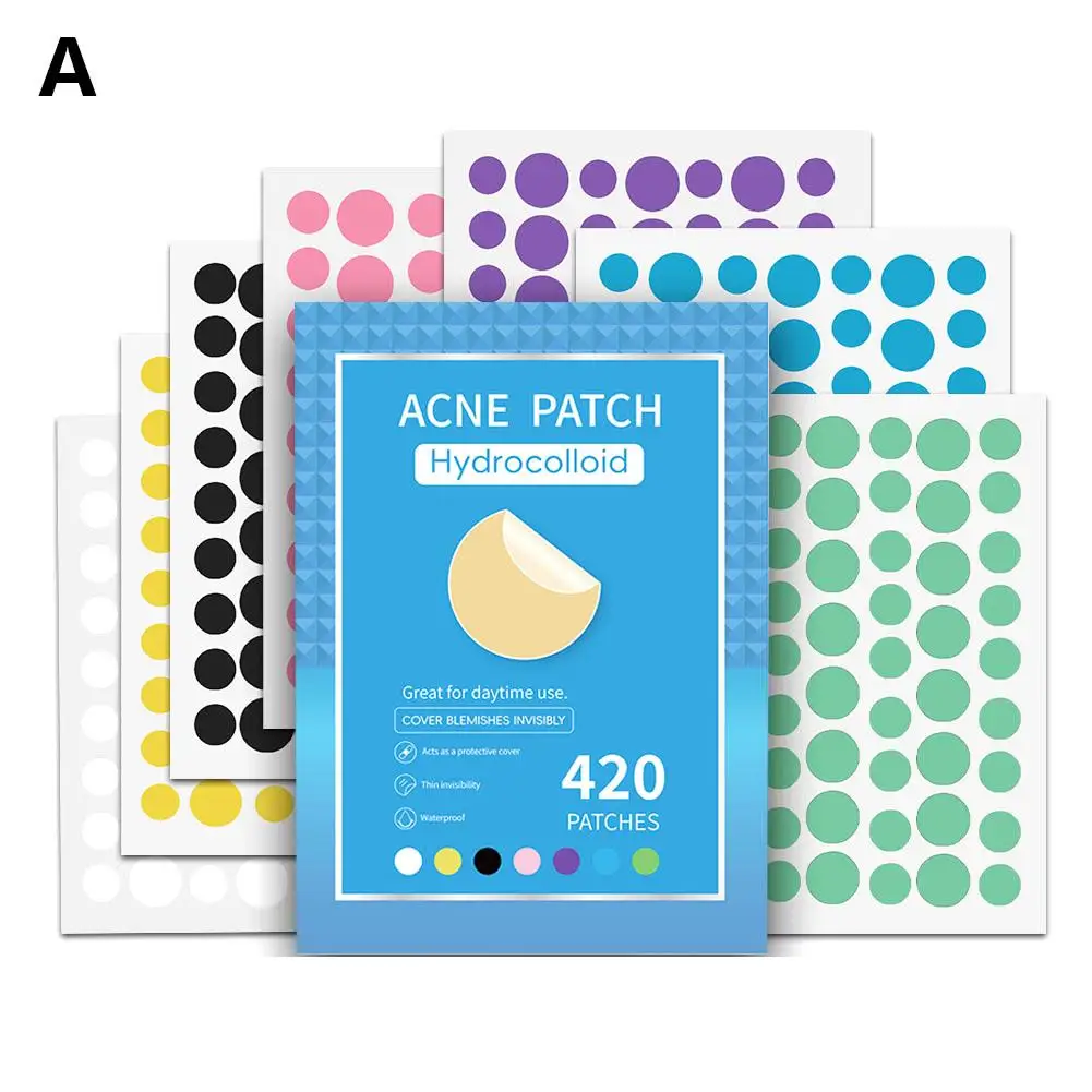 Acne brufolo Patch Sticker strumento di rimozione del trattamento dell'acne impermeabile brufolo macchia macchia viso brufolo cura della pelle maschera nascosta