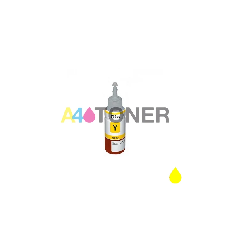 T6644 yellow ink bottle compatible with Epson T6644 A4toner.com