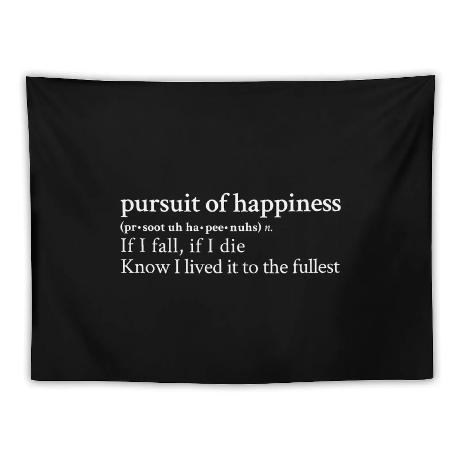

Pursuit of Happiness by Kid Cudi feat MGMT Tapestry Wall Hangings Decoration Room Decorations Room Decor For Girls Tapestry