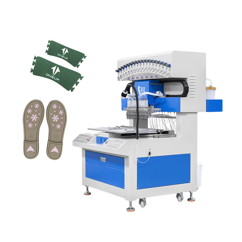 18 Colors 3D Silicone Soft Rubber PVC Patch Logo Label Making Machine 3D Soft Silicone Keychain Making Machine