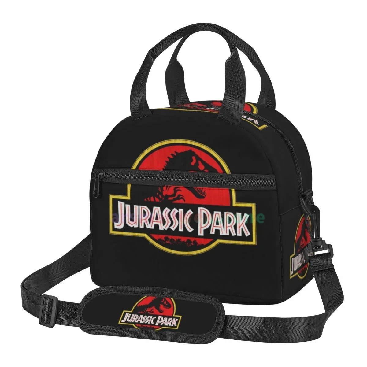 

Jurassic Park Lunch Bag for Women Portable Thermal Insulated Lunch Box Picnic Multifunction Food Tote