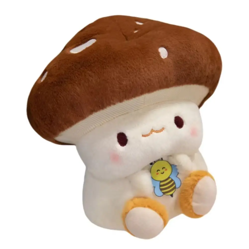 

Stuffed Cartoon Mushroom Soft Fluffy Mushroom Cute 30CM Mushroom Stuff Birthday