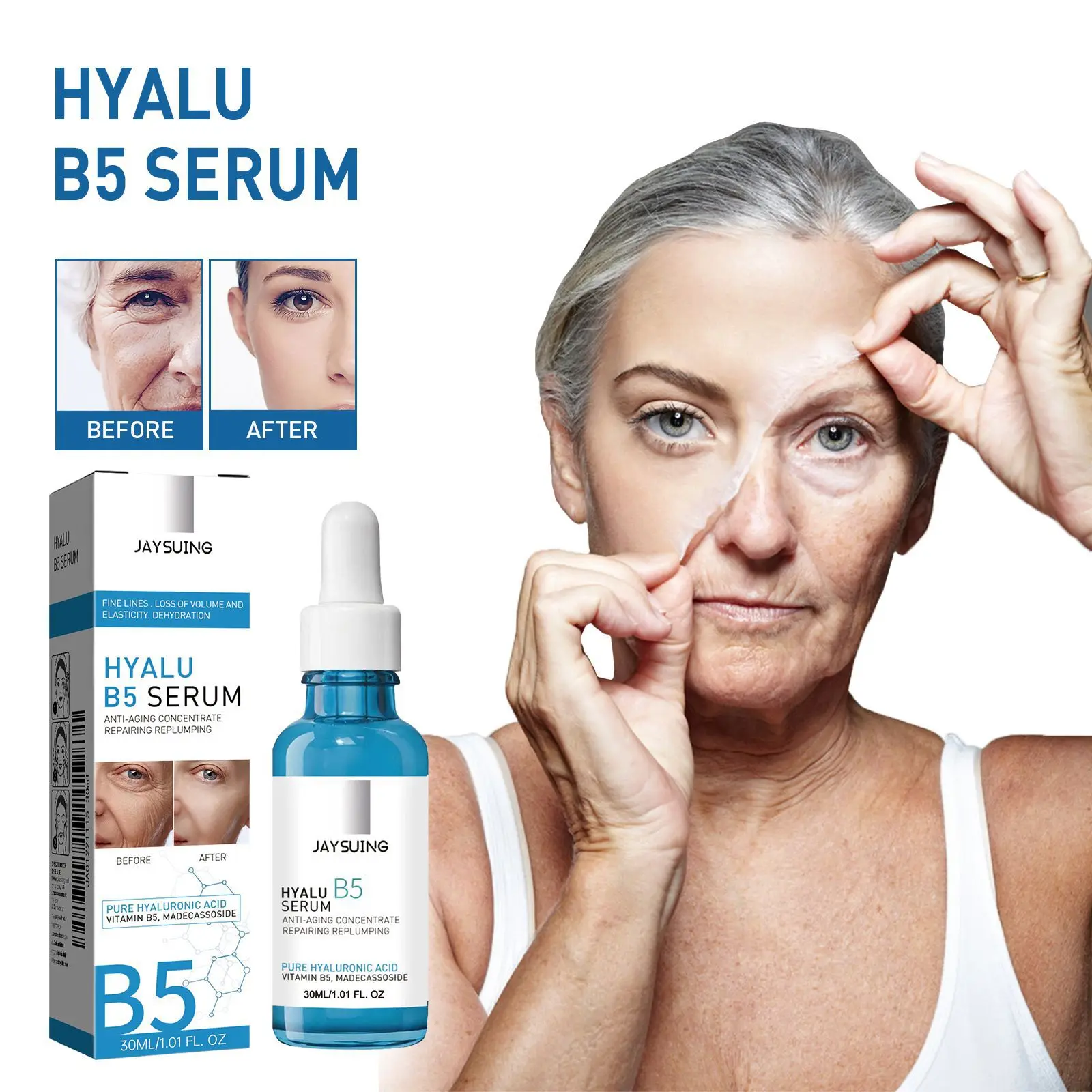 Hot Sale Jaysuing B5 Essence hydrateert en voedt zachtjes de gezichtshuid