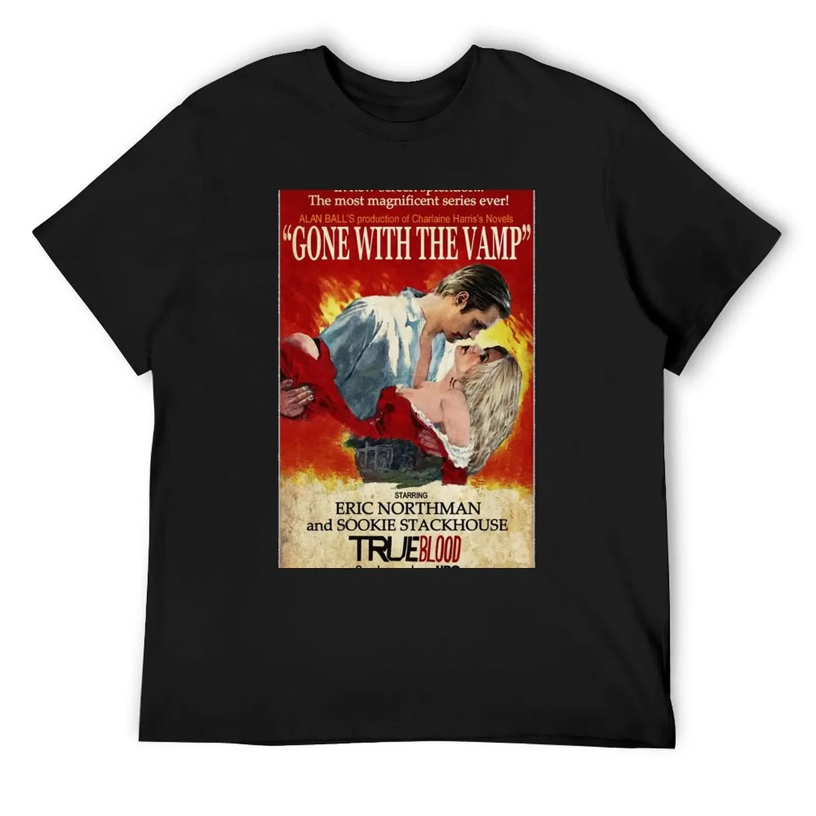 True Blood - Gone With the Vamp (Eric and Sookie) T-Shirt shirts graphic tees Clothing animal prinfor boys vintage mens t shirts