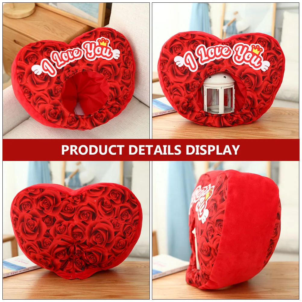 

Heart Shaped Hat Funny Party Headdress Festival Photo Prop Creative Costume Decor Red Unique Soft Hat For Performance Cosplay