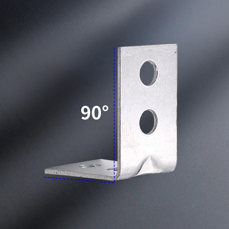 12pcs L-Shaped Corner Brackets Metal Corner Braces Drawer Shelf Wall Bracket Fixing Right Angle Corners Brace Furniture Hardware