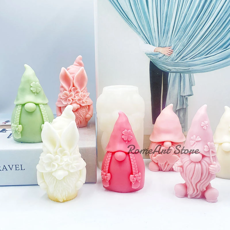 Stampi per candele in silicone fai da te all'ingrosso