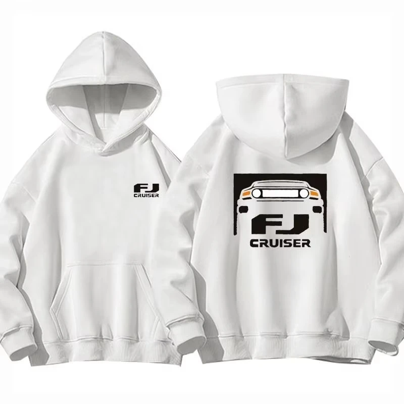 Japanese Classic Off-road Vehicle JDM Modified Car Hooded Sweater Cruiser Men's and Women's Loose Sports and Autumn Sweatshirt