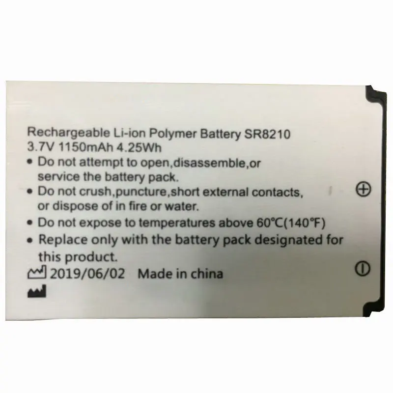 

Батарея Liheng подходит для аккумулятора Sanrui SRF618A SR8210, перезаряжаемой литиевой батареи.