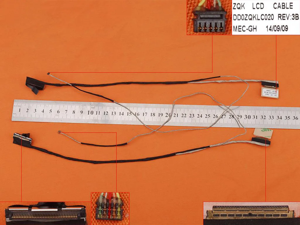 

New Laptop LCD Cable For Acer V5-472 V5-472G 472PG V5-542G V5-473G V7-481P,OEM DD0ZQKLC020 DD0ZQKLC010