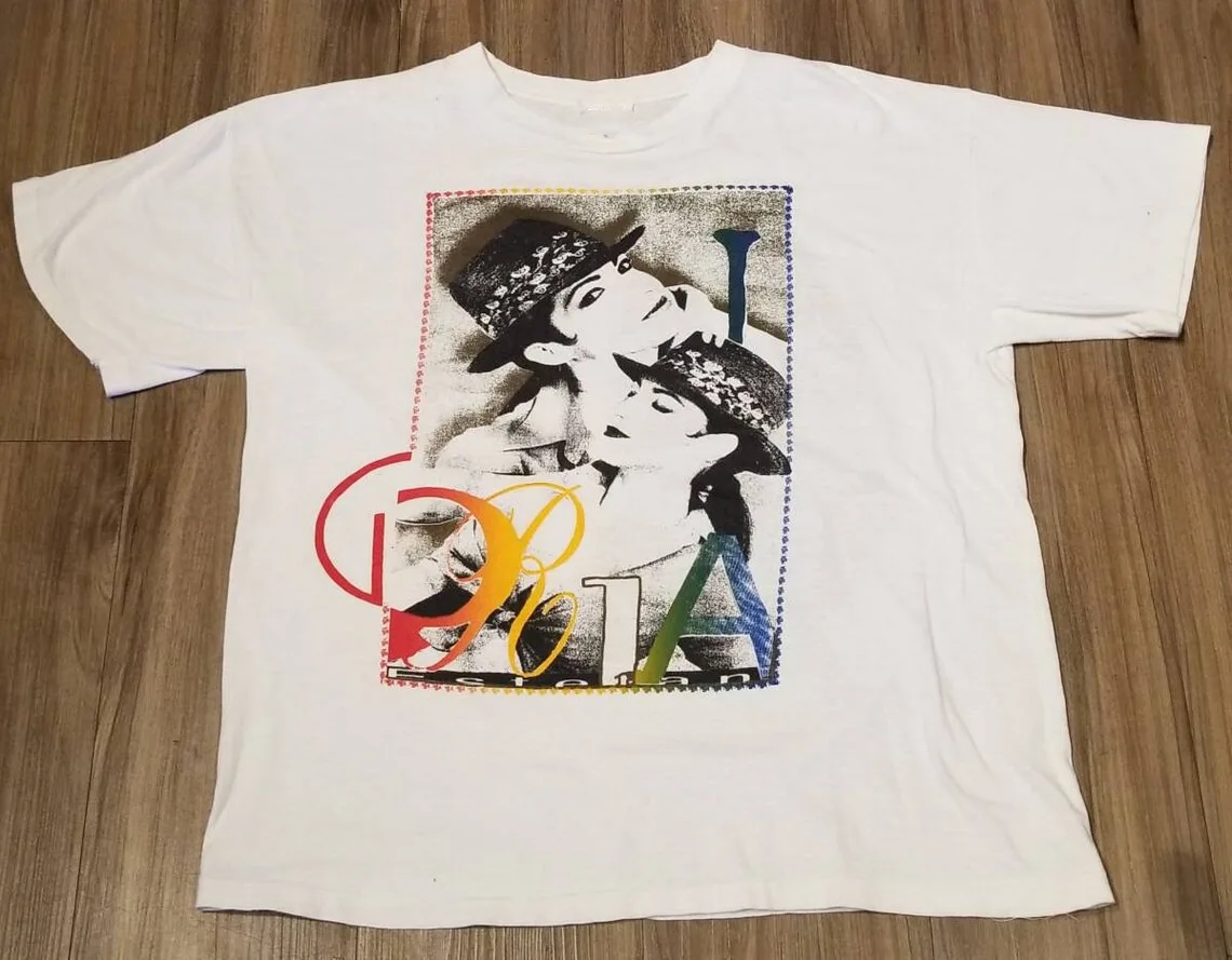 Gloria Estefan White T-Shirt Cotton Full Size Unisex S-5XL