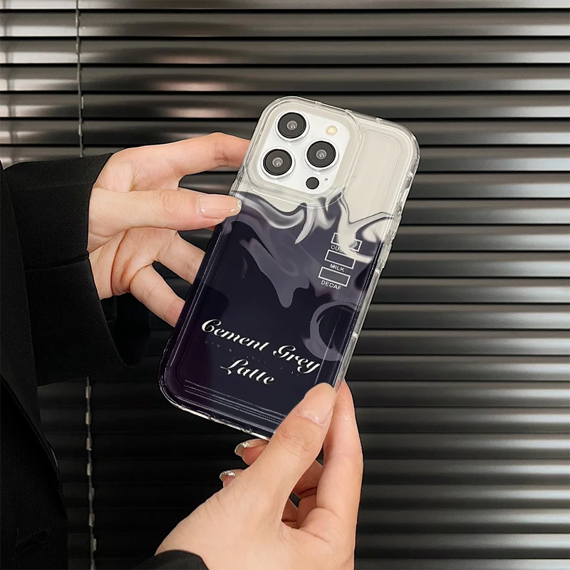 J2143 Fall Prevention Cushion Type For IPhone 11 12 13 14 Pro Max 6 6s 7 8 Plus X XR XS Max 12 Mini Case DIY Soft TPU Cover