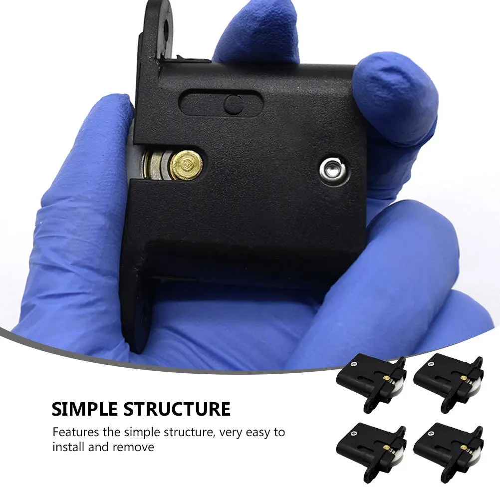 

4Pcs Sturdy Furniture Pulley Accessories Cabinet Sliding Door Wardrobe Smooth Wheel Replacement Cabinet Pulley